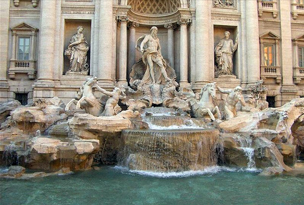 Fontana di Trevi, Roma, Italia