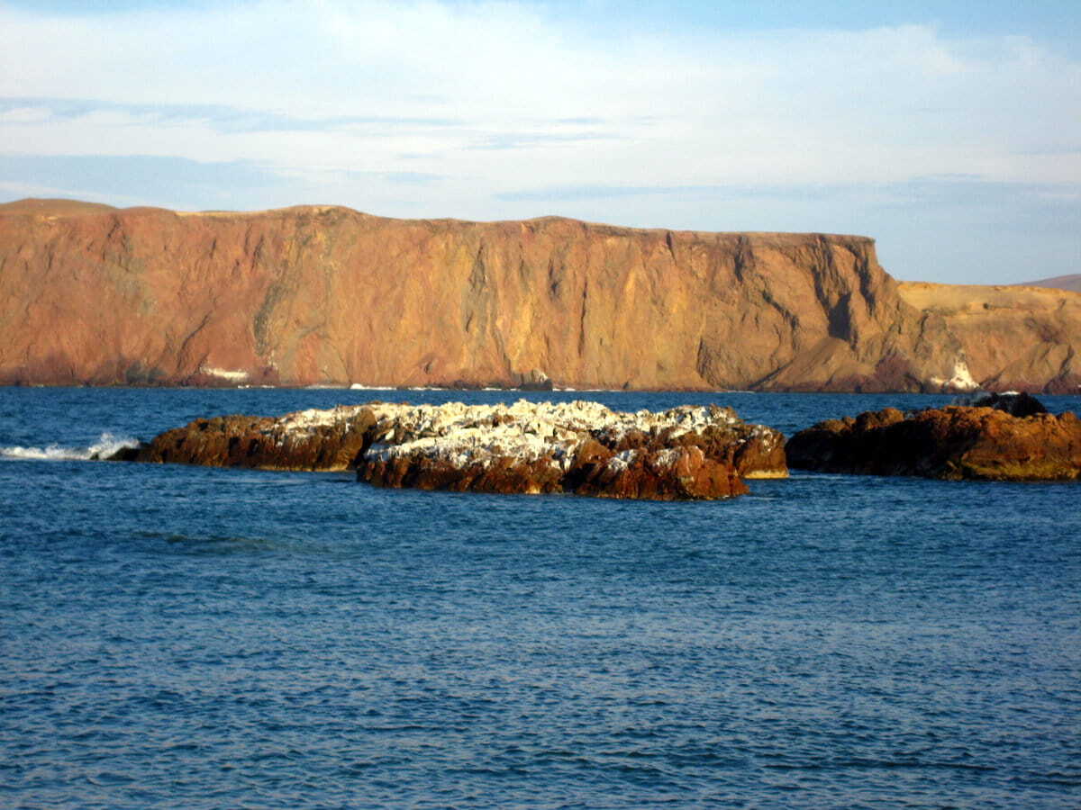 Islas en la península de Paracas
