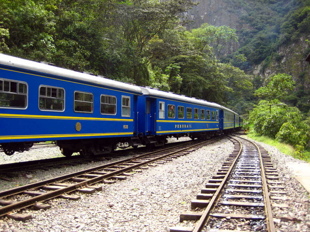 Tren a Macchu Pichu