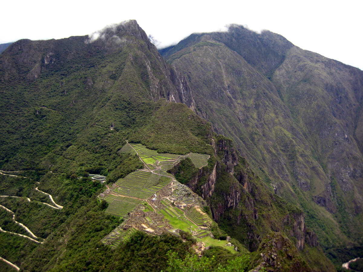 Vistas desde el Wayna Pichu
