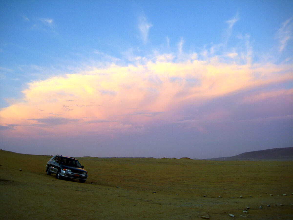 Atardecer en Paracas