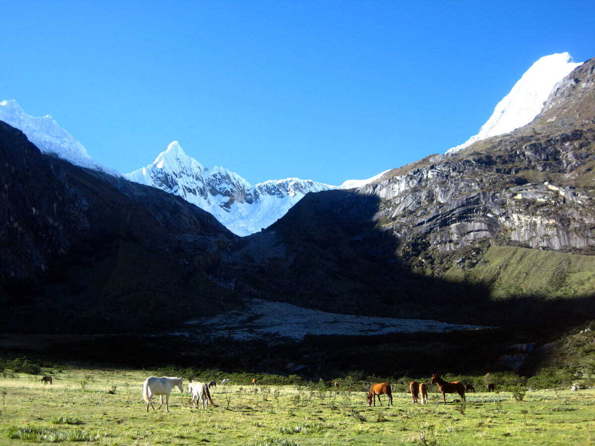 Trekking de Santa Cruz, Andes Cordillera Blanca