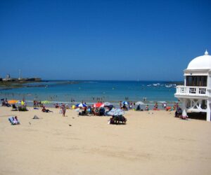 Playa de la Caleta en Cádiz