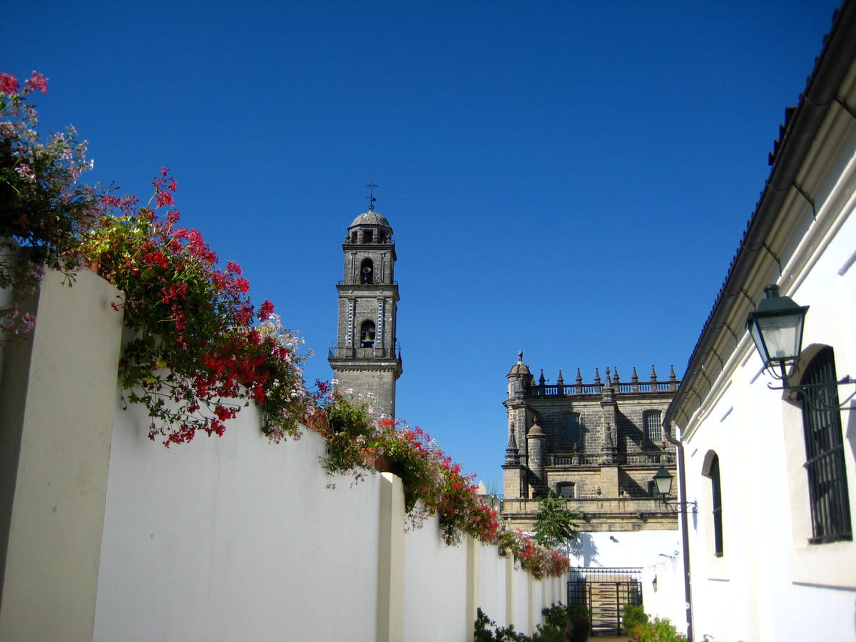 El campanario de la catedral de Jerez de la Frontera