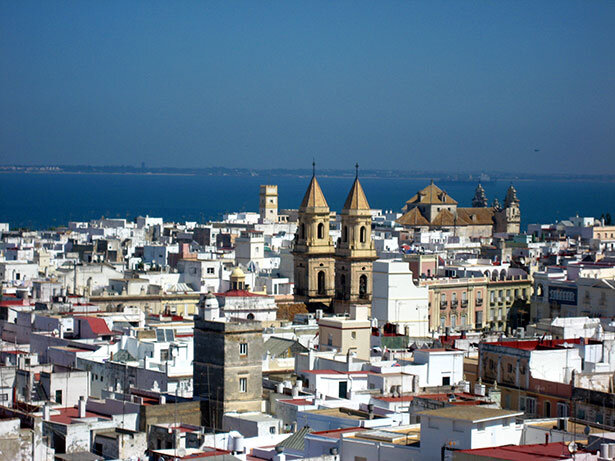 Vistas desde la torre Tavira en Cádiz [(c) Foto: @avistu]