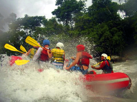 rafting