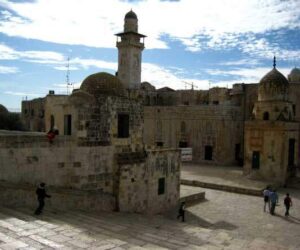 De noche por el oeste de Jerusalén