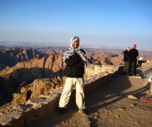En la cima del monte Sinaí