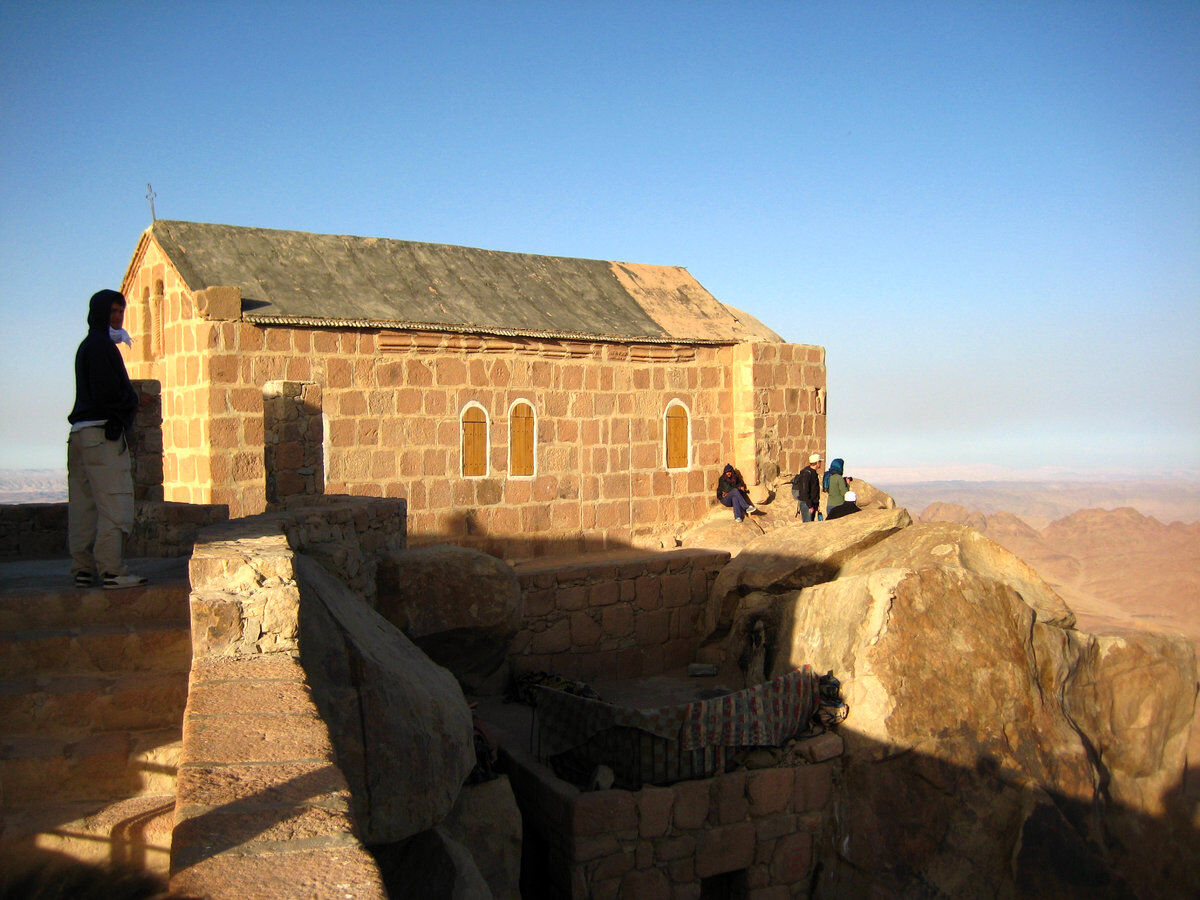 Ermita en el monte Sinaí