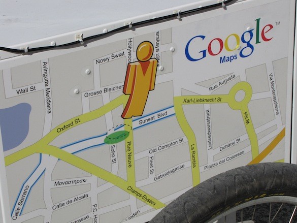 Triciclo Google Street View