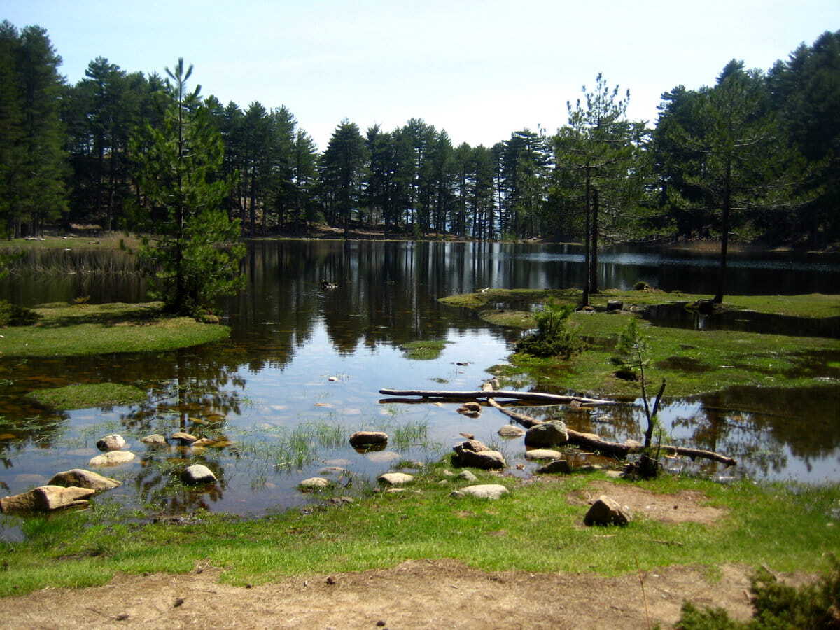 Lac de Creno en Córcega