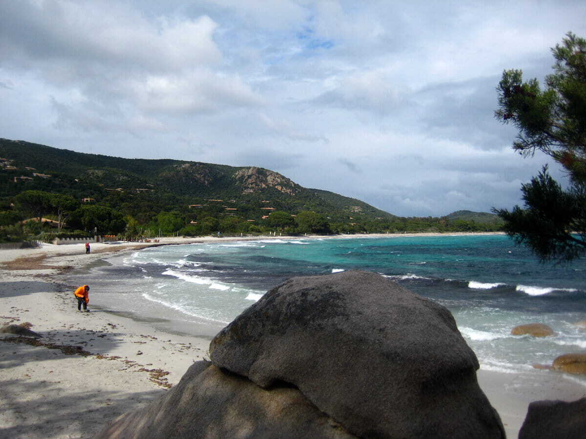 Playa de la Palombaggia en Córcega