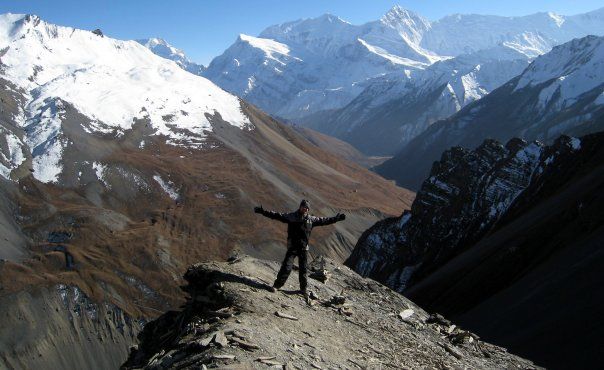 A 4900 m de altitud en High Camp, Nepal