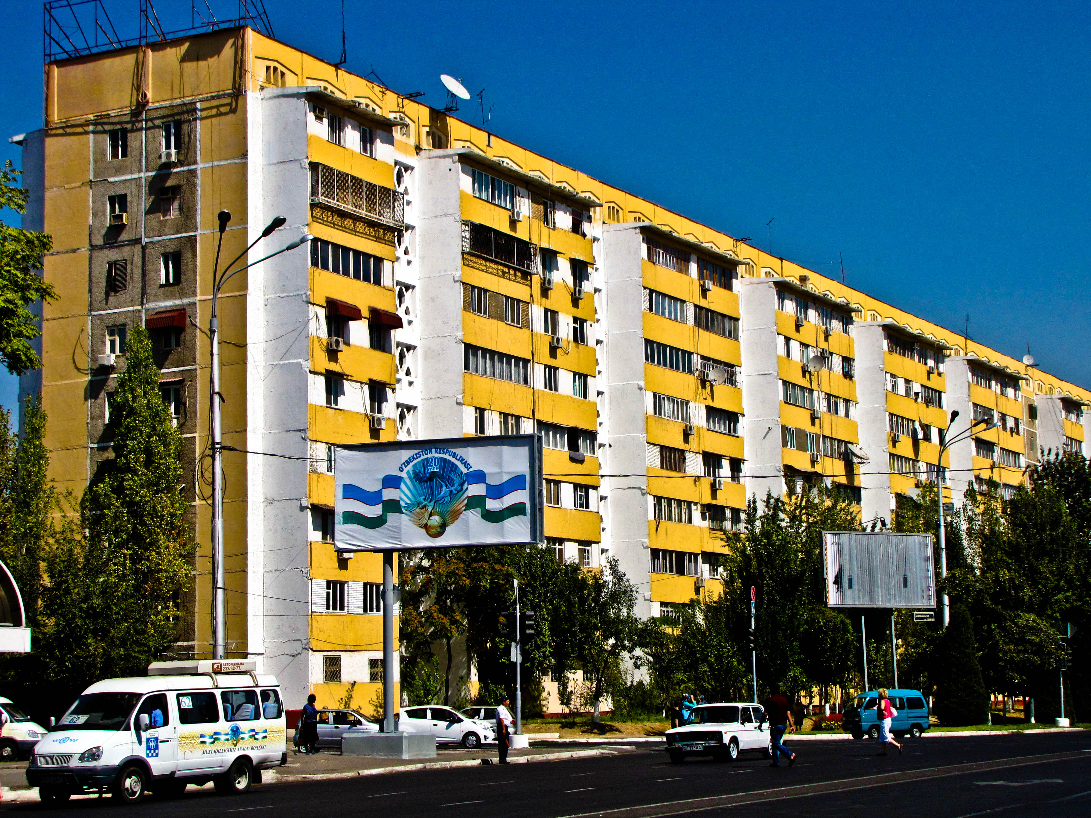 Bloques de pisos en Tashkent