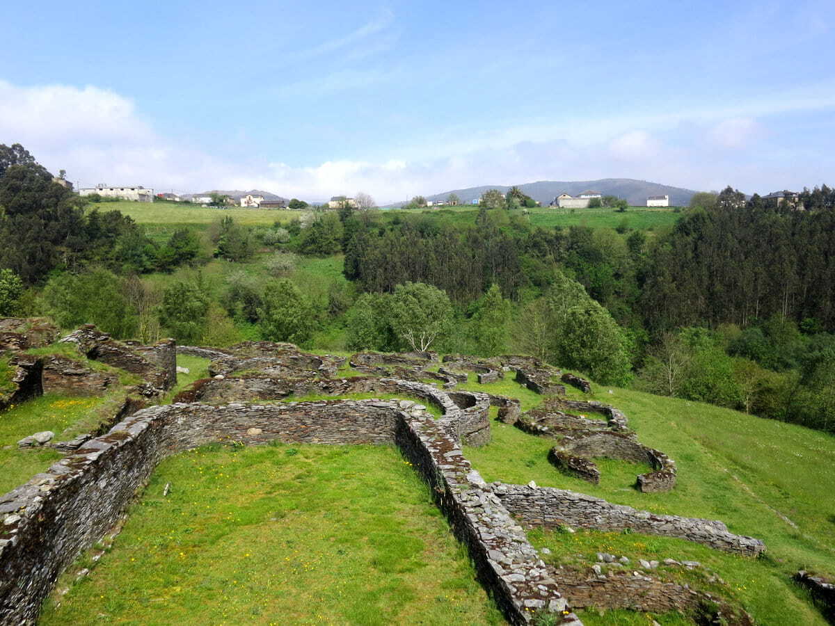 Castro de Coaña en Franco