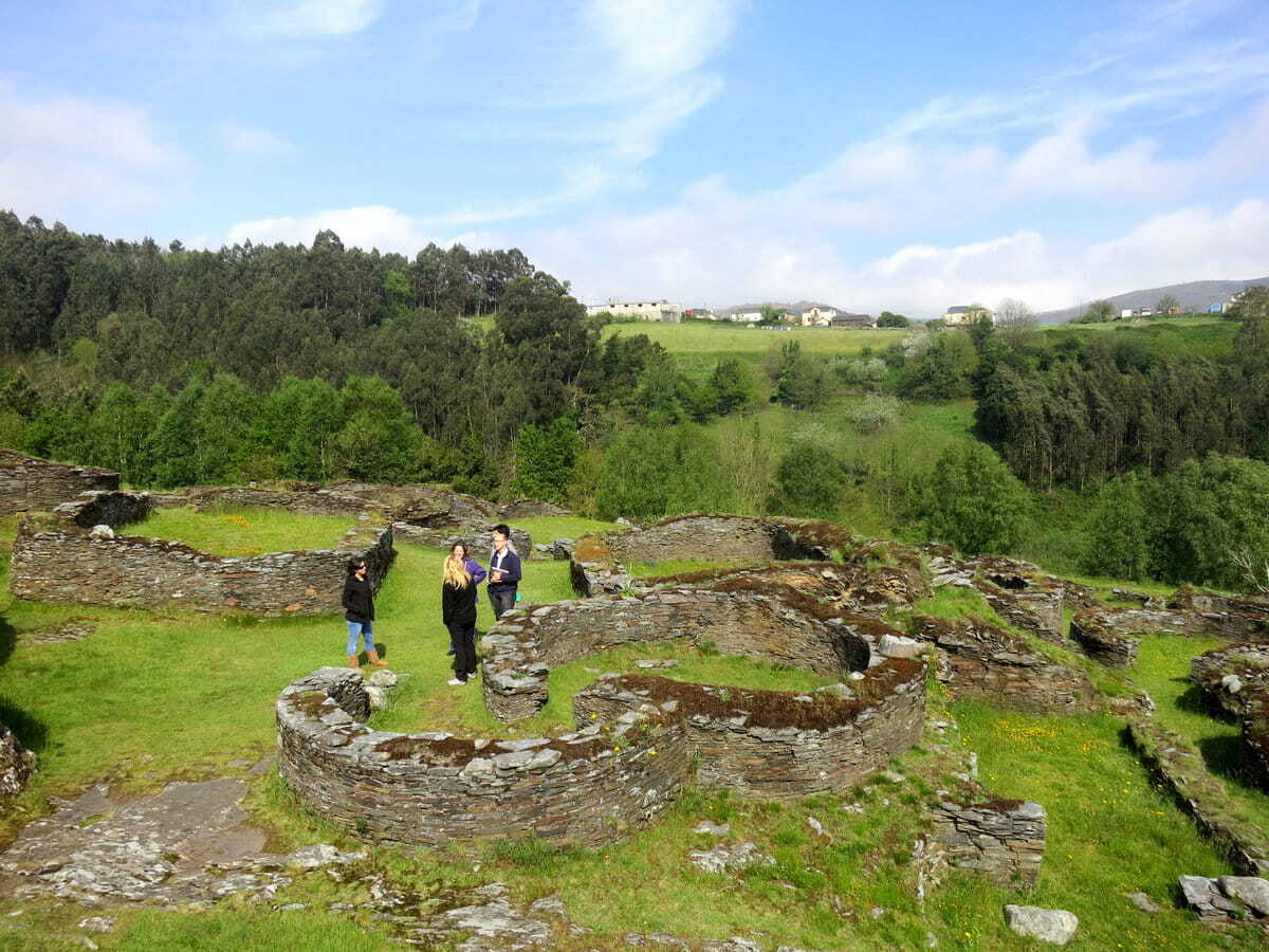 Visitando el Castro de Coaña en Asturias