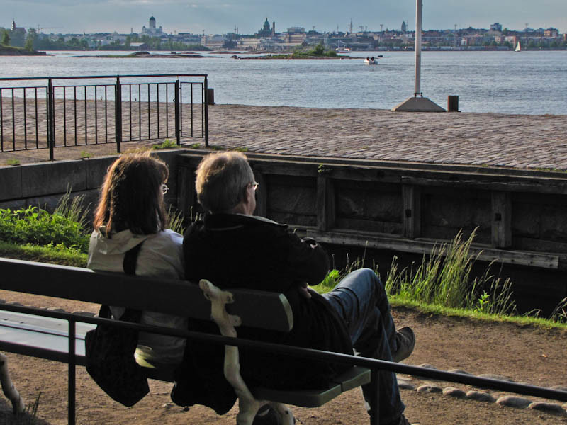 Esperando el Ferri de Suomenlinna a Helsinki [(c)Foto: @avistu]