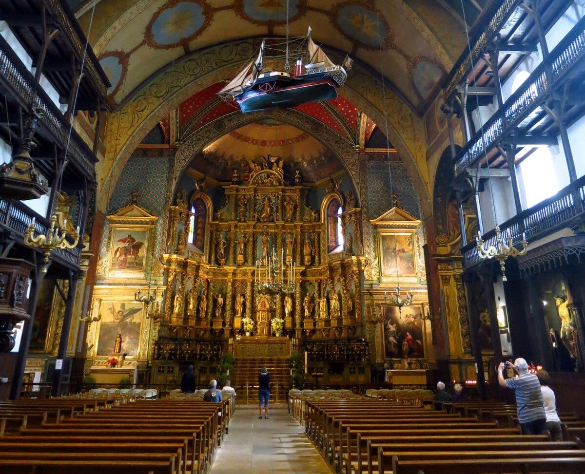 iglesia de San Juan de Luz