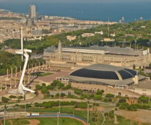 Estadio Torre Palau Sant jordi Montjuic