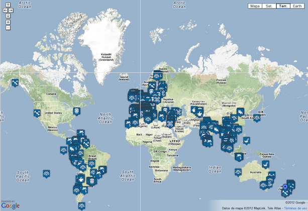 Mapa de Viajes Viajablog