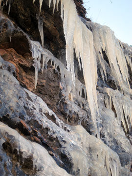 hielo-carretera