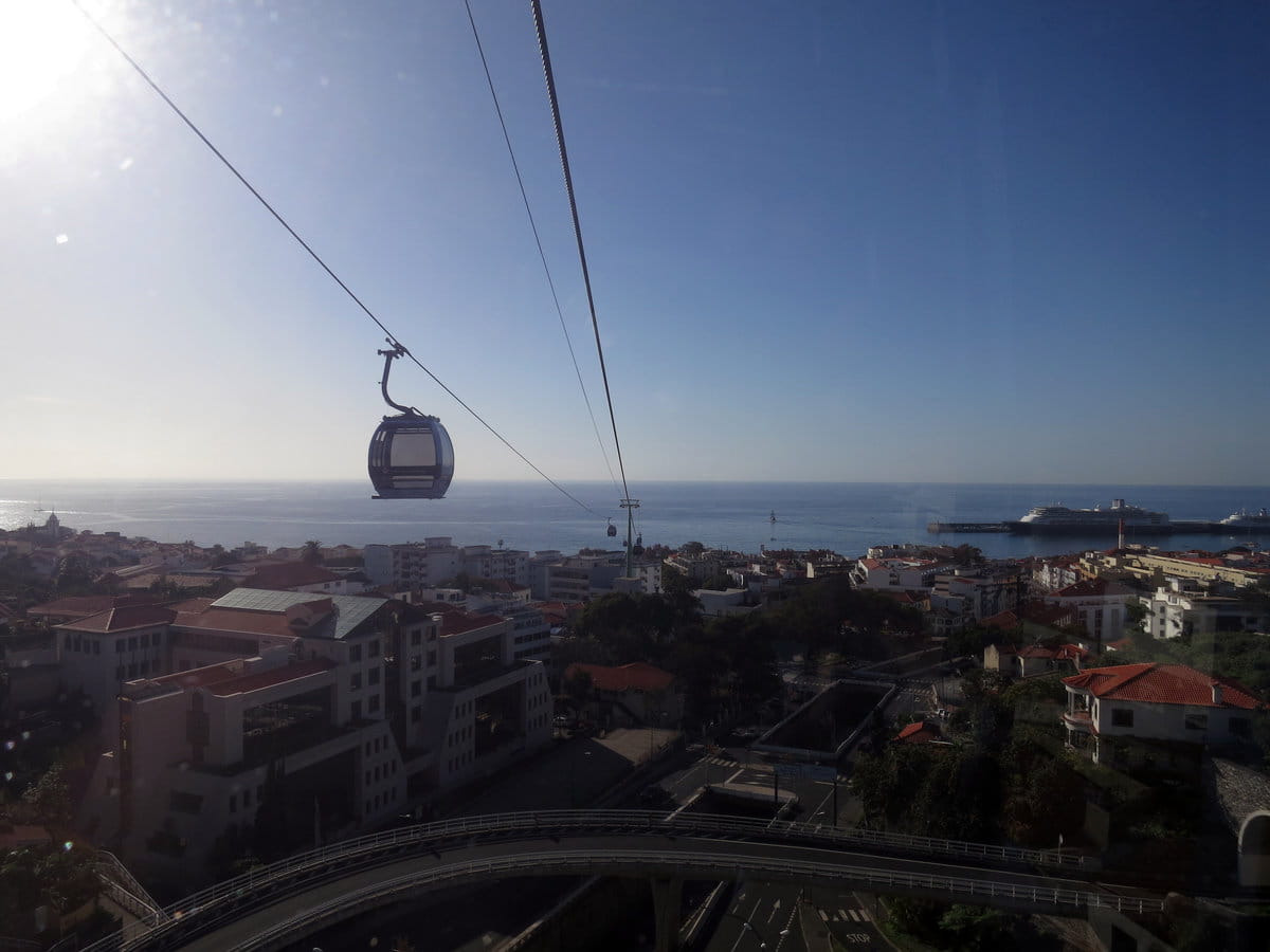 Funchal desde el teleférico