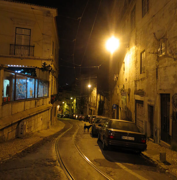 Colores nocturnos en Lisboa 
