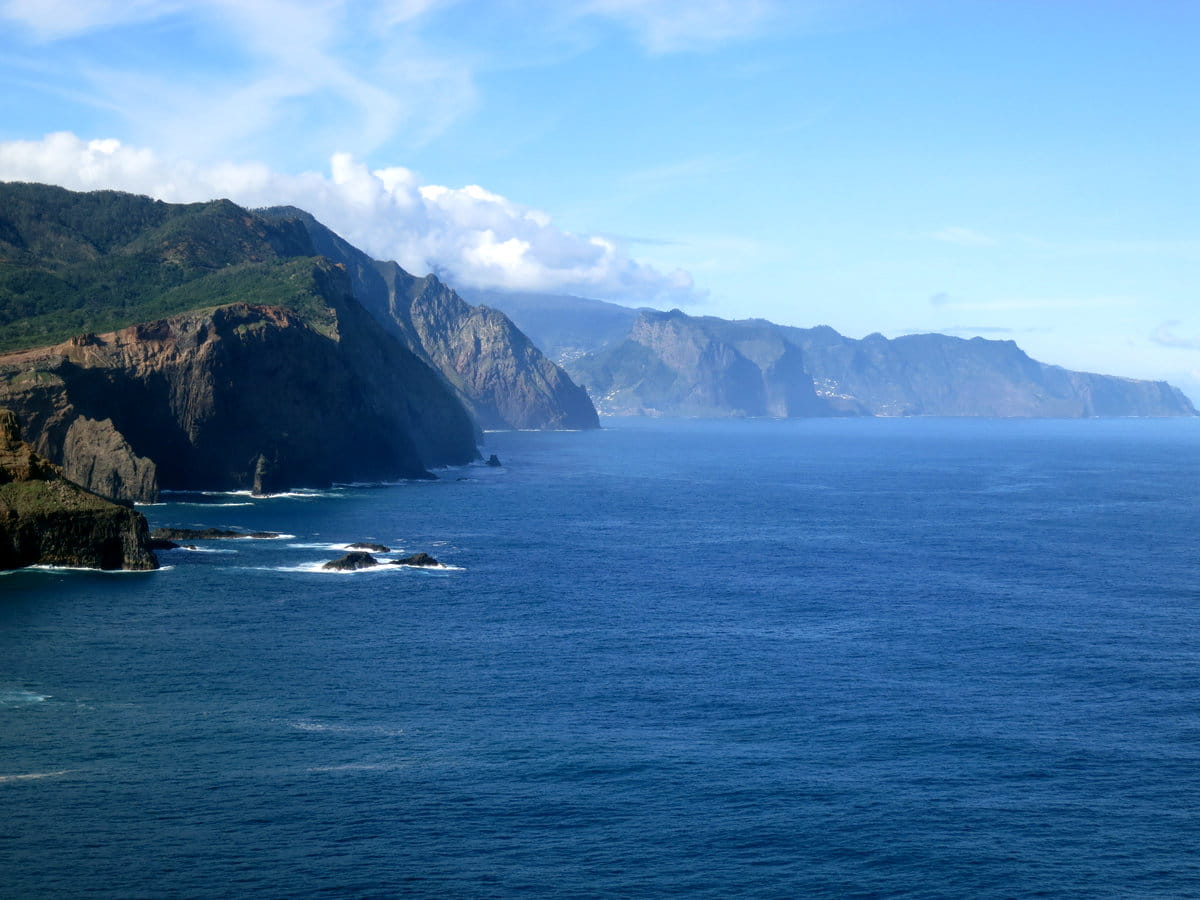 Costa norte de Madeira