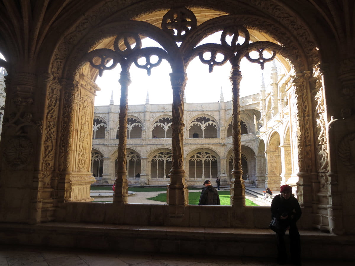 El claustro del Monasterio de los Jerónimos