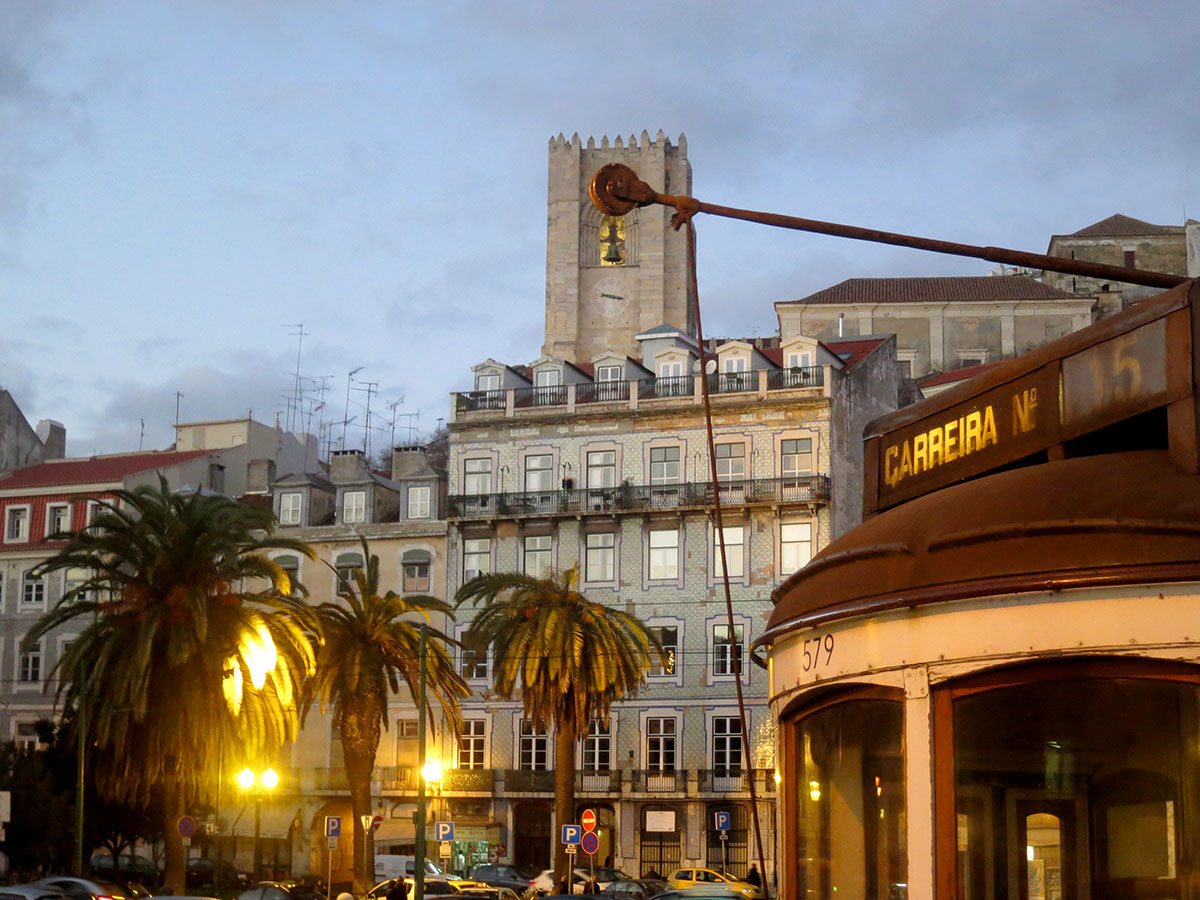 Tranvía en Lisboa