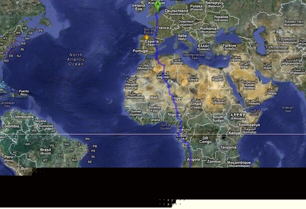 mapa Africa
