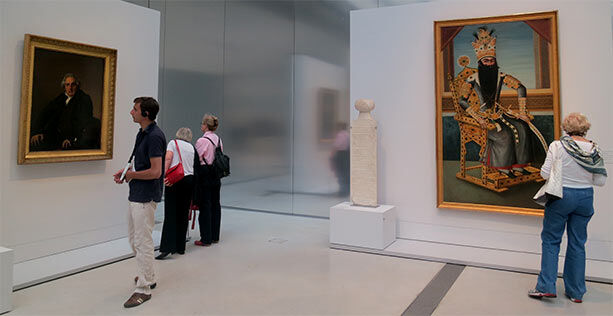 Comparativa del arte en Francia e Irán en la misma época