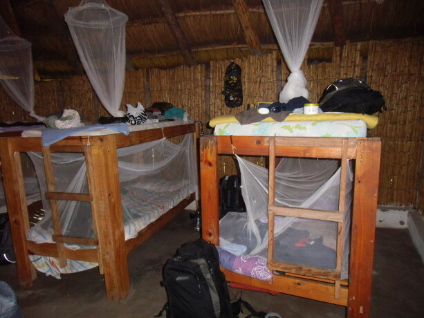 Un hostal en el que me alojé en Vilanculos, Mozambique