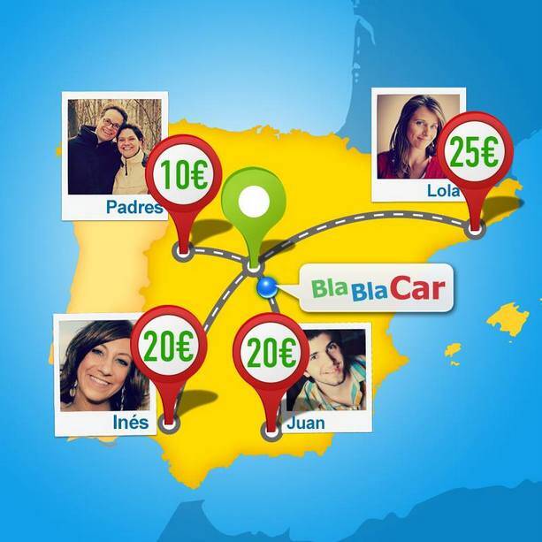 Blablacar se ha convertido en mi medio de transporte preferido para recorrer España
