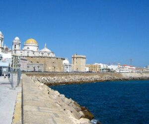 El litoral del centro de Cádiz