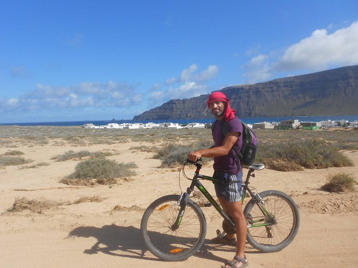 alquiler de bicicletas en La Graciosa