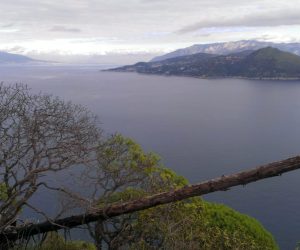 Vistas a la costa Amalfitana desde Villa Jovis