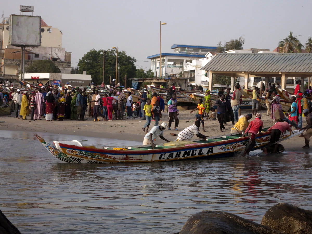barcas en Dakar