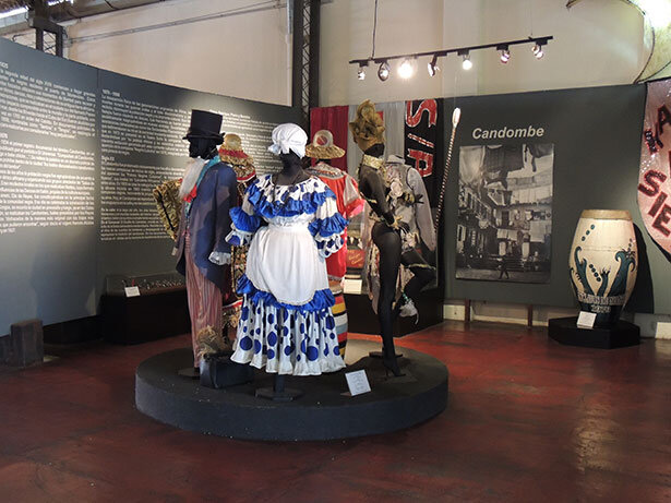 Trajes tracidionales del candombe- Museo del Carnaval