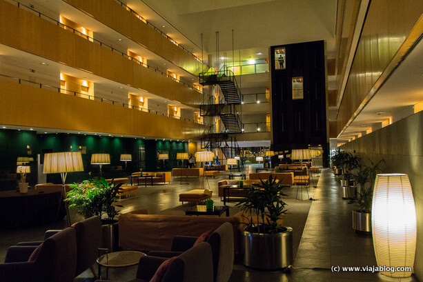 Vista Lobby Hotel Tryp Barcelona Aeropuerto