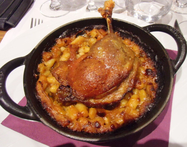 La cassoulet de pato