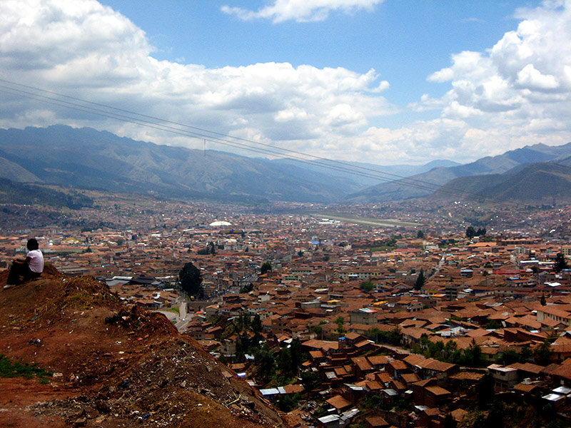 Vistas a la ciudad de Cuzco