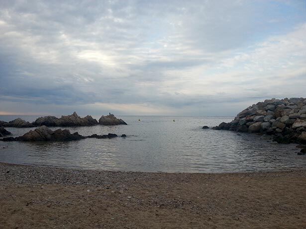 La caleta en Palamós