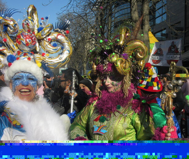 Viviendo el carnaval de Dusseldorf