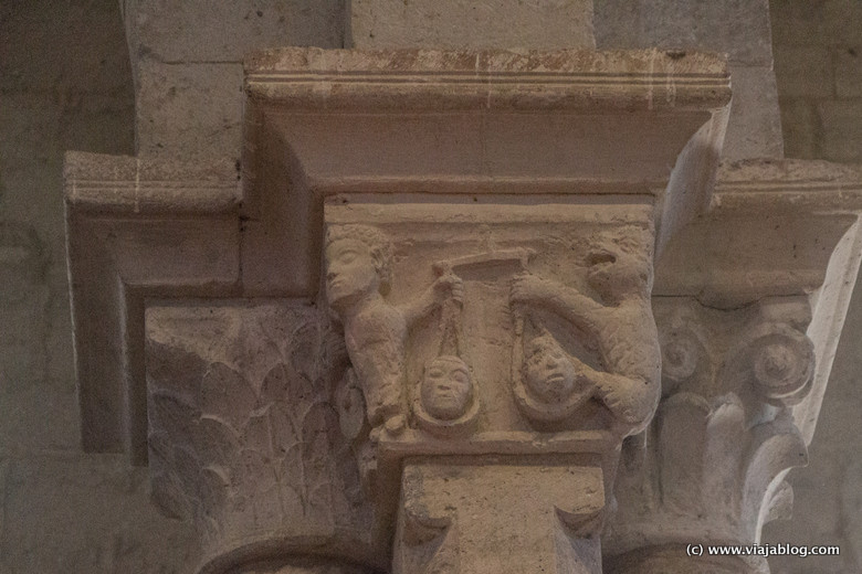 Pesando los pecados de las almas, Iglesia de Santa María (Wamba, Valladolid)