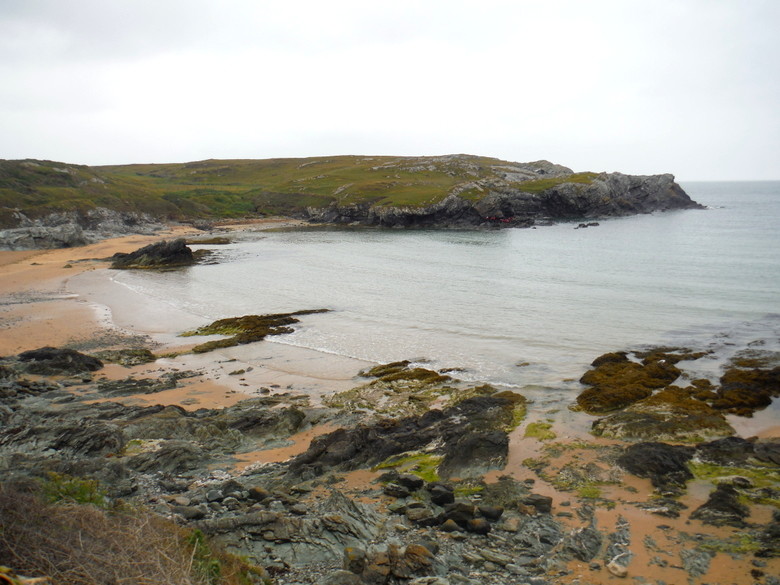 El lugar donde hicimos coasteering en Gales