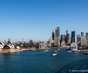 CBD y Opera House desde el Puente, Sidney Australia