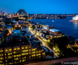 Vistas desde Full Harbour View Junior Suite, Four Seasons Hotel, Sidney, Australia