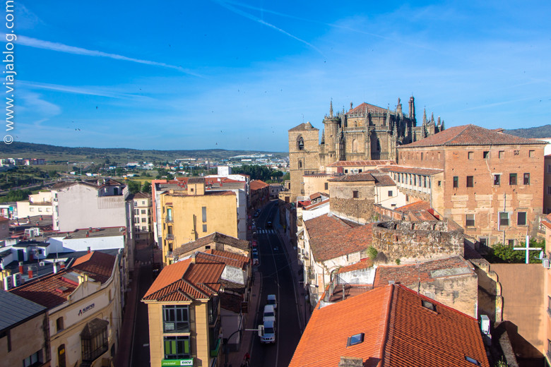 Plasencia desde el Hotel Exe Alfonso VIII