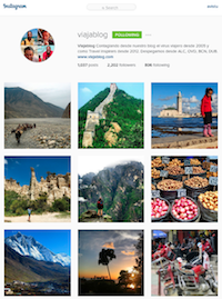 Viajablog en Instagram